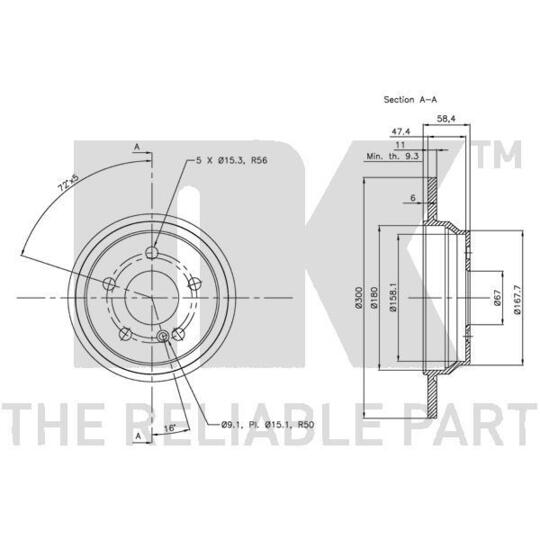 203365 - Brake Disc 