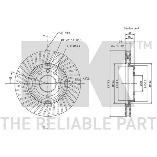 203630 - Brake Disc 