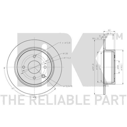 312284 - Brake Disc 