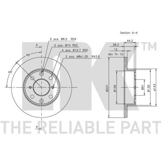 209930 - Brake Disc 