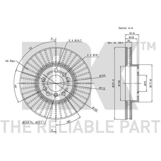 201547 - Brake Disc 