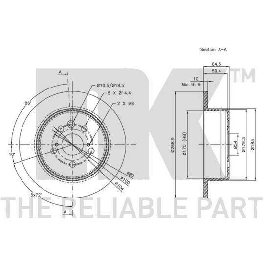 204533 - Brake Disc 