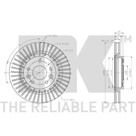 312290 - Brake Disc 