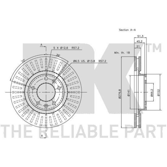 204020 - Brake Disc 