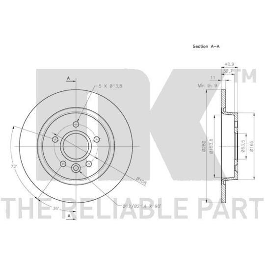 314865 - Brake Disc 