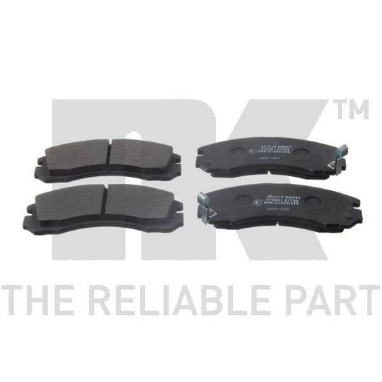 223018 - Brake Pad Set, disc brake 