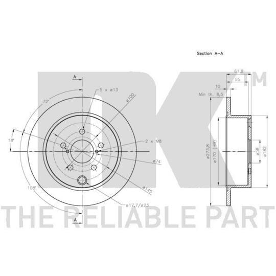 204422 - Brake Disc 