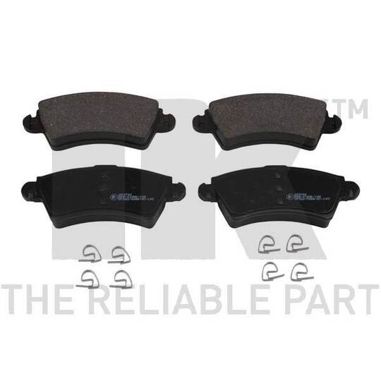 223742 - Brake Pad Set, disc brake 