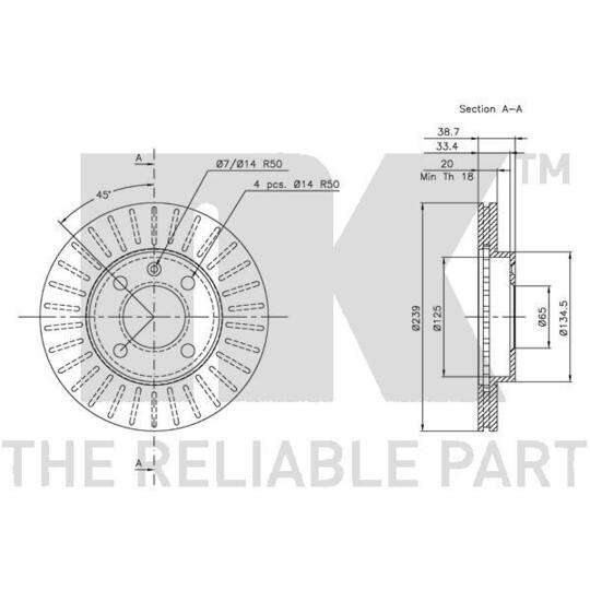 314724 - Brake Disc 