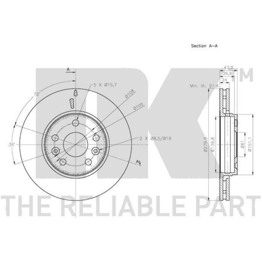 203974 - Brake Disc 