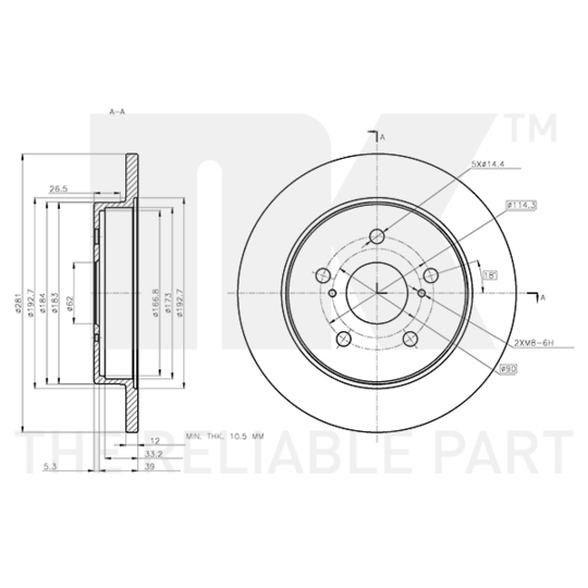 3145181 - Brake Disc 