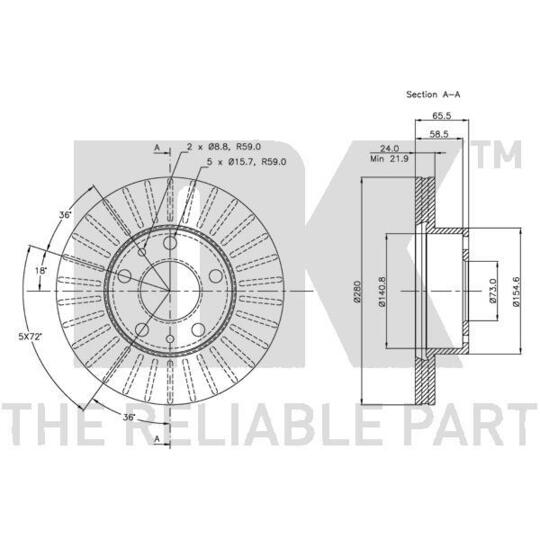 209945 - Brake Disc 