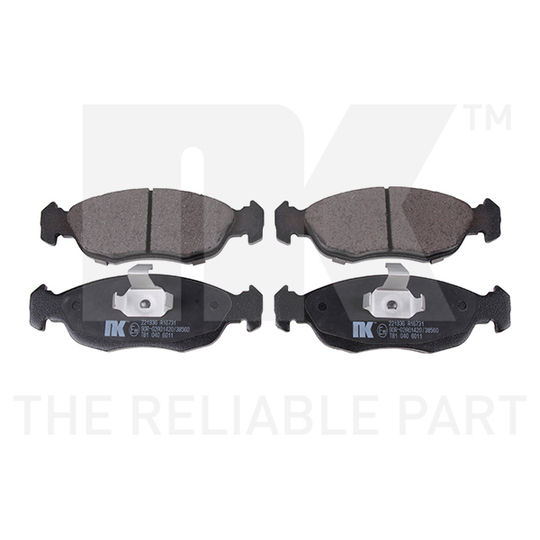 221936 - Brake Pad Set, disc brake 