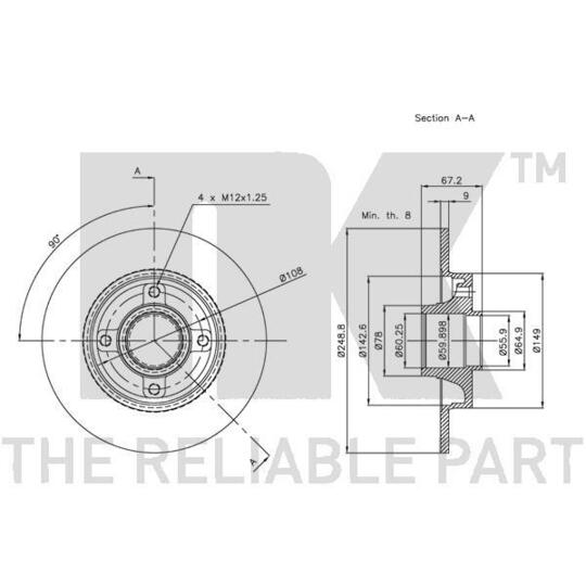 311939 - Brake Disc 