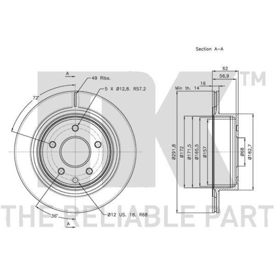 202261 - Brake Disc 