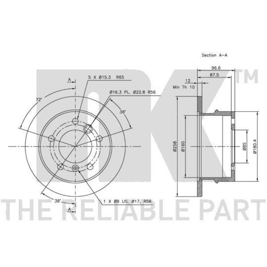 203395 - Brake Disc 