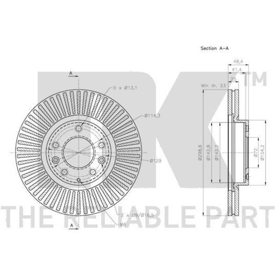 313268 - Brake Disc 