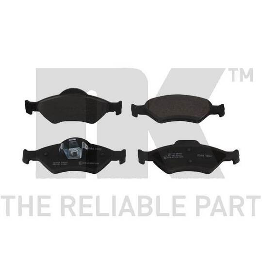 222556 - Brake Pad Set, disc brake 