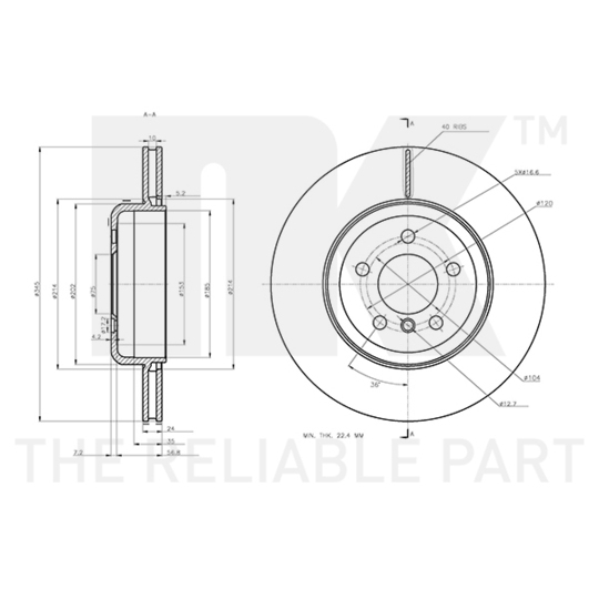 3415117 - Brake Disc 