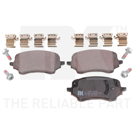 222597 - Brake Pad Set, disc brake 