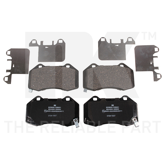 223650 - Brake Pad Set, disc brake 