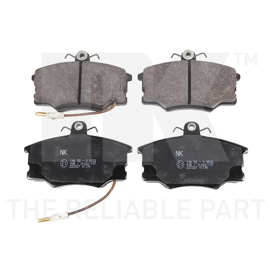 222327 - Brake Pad Set, disc brake 