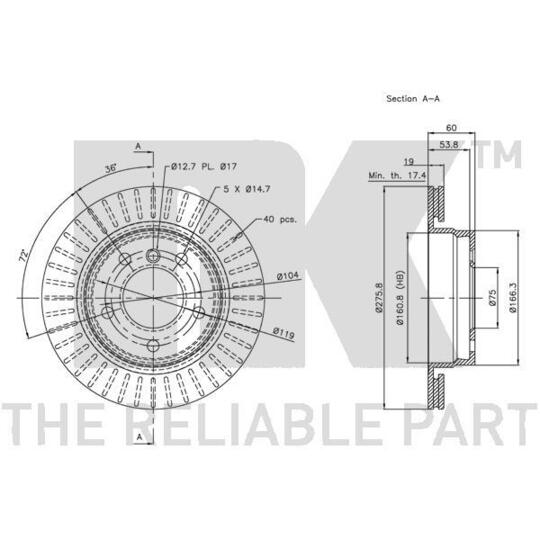 201535 - Brake Disc 