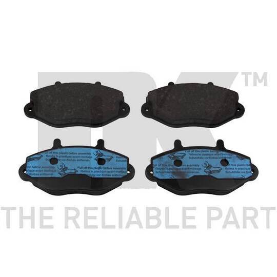 222522 - Brake Pad Set, disc brake 