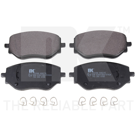 222299 - Brake Pad Set, disc brake 