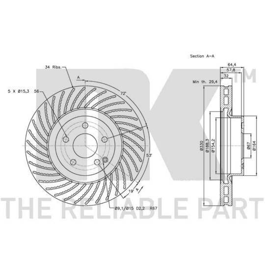 343361 - Brake Disc 