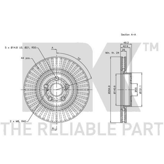 204591 - Brake Disc 