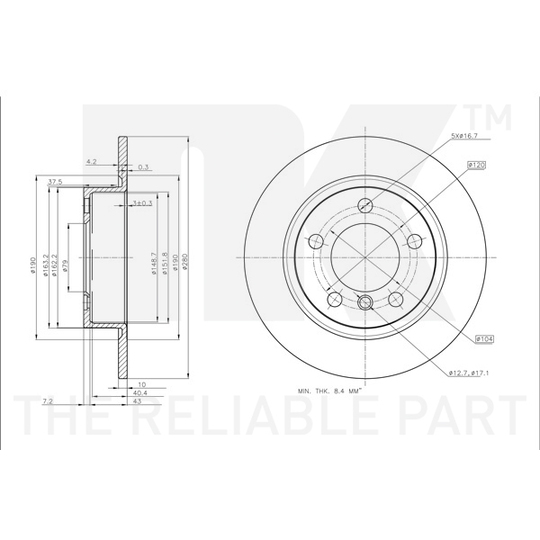 3115121 - Brake Disc 