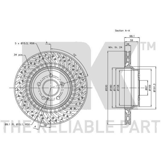 203379 - Brake Disc 