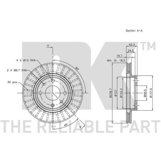 202341 - Brake Disc 