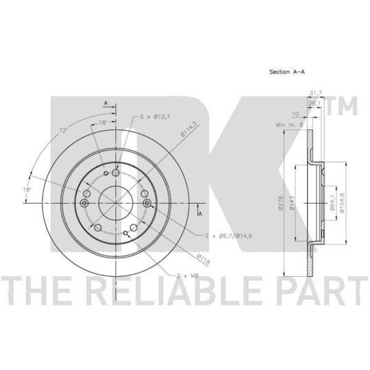 202663 - Brake Disc 