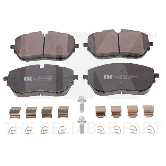 223758 - Brake Pad Set, disc brake 