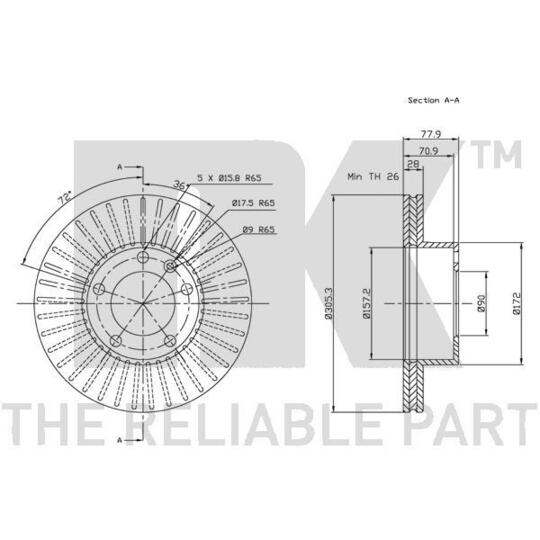 203644 - Brake Disc 