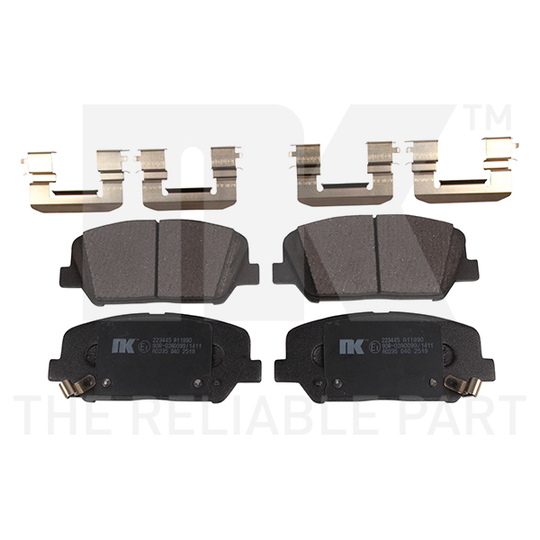 223445 - Brake Pad Set, disc brake 