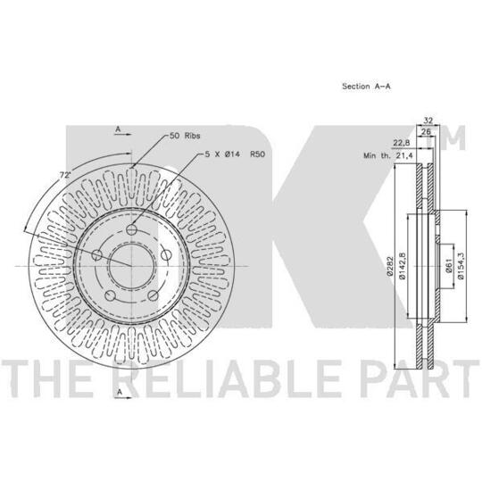 319315 - Brake Disc 