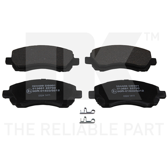 224409 - Brake Pad Set, disc brake 