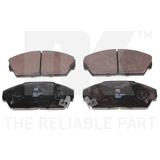 222618 - Brake Pad Set, disc brake 