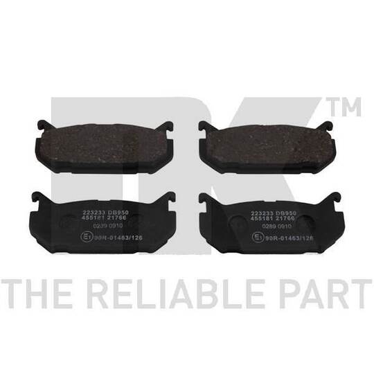 223233 - Brake Pad Set, disc brake 