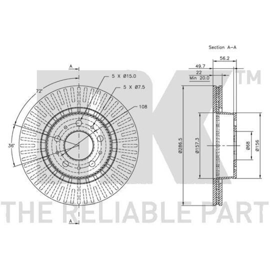 314826 - Brake Disc 