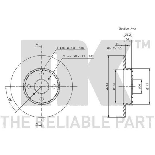 204512 - Brake Disc 