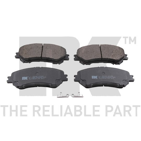 222285 - Brake Pad Set, disc brake 