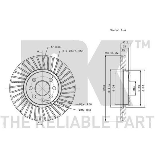 203652 - Brake Disc 