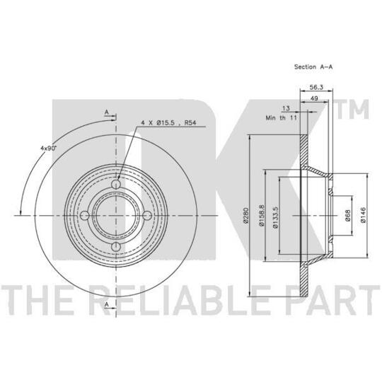 314741 - Brake Disc 