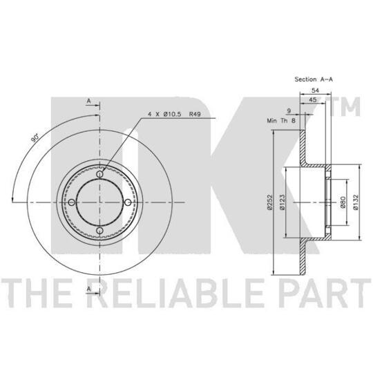 204302 - Brake Disc 