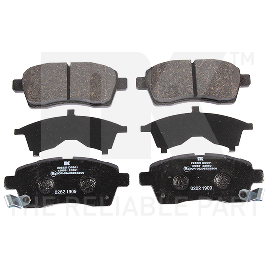 225228 - Brake Pad Set, disc brake 