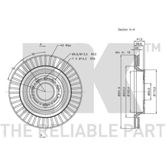 203650 - Brake Disc 